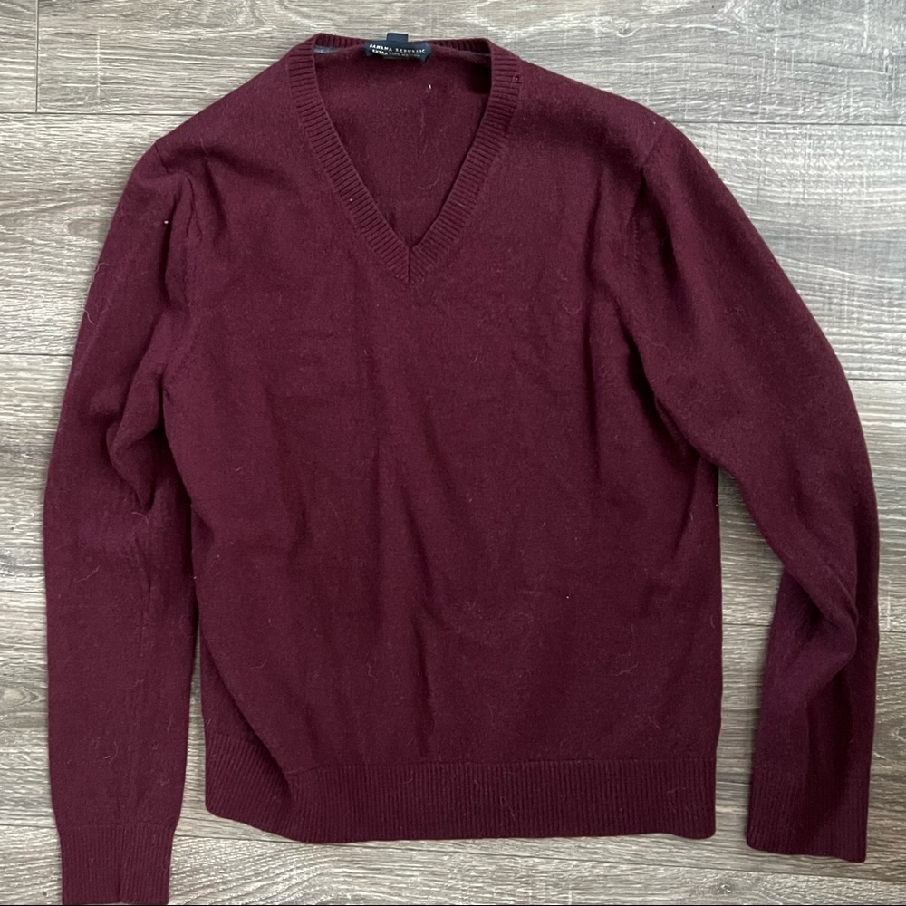Banana Republic extra fine merino wool sweater, size L